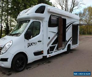 UK Racehomes luxury 3.5t 5 berth race motorhome  2016 renault master slide out 