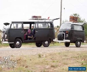 Kombi Custom Camper Trailer - Promotional Coffee Food Cart Van Festival Camping