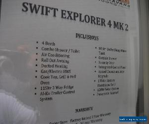SWIFT Explorer 4 NEW CARAVAN..2016 CLEARANCE.