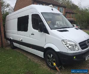 Mercedes sprinter race van 4 berth toilet shower heating 240 v 