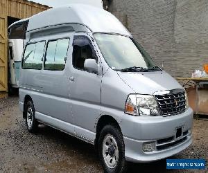 2004 Rust Free TOYOTA GRAND HIACE HIGH TOP 2 BERTH CAMPERVAN AUTO 4WD LWB