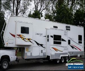 2006 Forest River Sandpiper Sport 40SP Fifth Wheel Toy Hauler