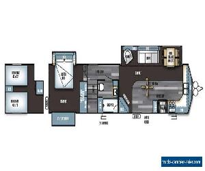 2017 Forest River Salem Villa Estate 4102BFK Camper