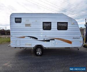 2012 NOVA REVIVOR 17' FULL ENSUITE SEMI OFF ROAD SINGLE AXLE CARAVAN 