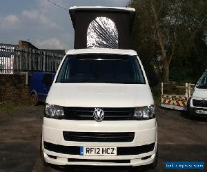 2012 1 owner Volkswagen T-SPORTER T30 102 TDI LWB 4 berth camper can aircon 