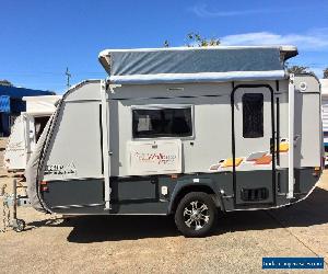 2015 15' JURGENS WALLAROO SINGLE AXLE POP TOP CARAVAN