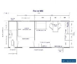 $243 / Week...New, Unique, 8.0m Separate Double Bedroom,Touring Caravan, Quality