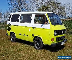 Volkswagen T25 Surf-bus with Landrover V8 engine