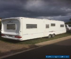  2005 Fleetwood Heritage 640 ES dual axle Caravan. reg no 469 QYW