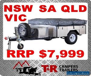 RANGER CAMPER TRAILER CARAVAN OFF ROAD 7x4FT WITH TENT PACKAGE! SYD MEL BNE