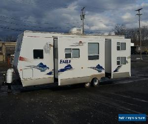 2007 NO RESERVE USED TRAVEL TRAILER RV EAGLE BY JAYCO 2 SLIDES