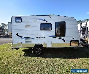 2014 BLUE SKY SPLENDOUR MINI 17' FULL ENSUITE SEMI OFF ROAD CARAVAN