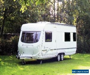 Geist LV660 4 birth Lightweight 24ft en-suite caravan double bed