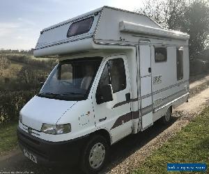 ELDDIS AUTOHOMES SUNTOR 4 BERTH MOTORHOME PEUGEOT BOXER TURBO D,REAR LOUNGE,22K for Sale