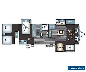 2017 Forest River Salem Villa Estate 4092BFL Camper