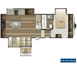 2017 Keystone Cougar 341RKI Camper