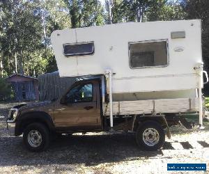 Slide on camper and Mazda BT 50 ute