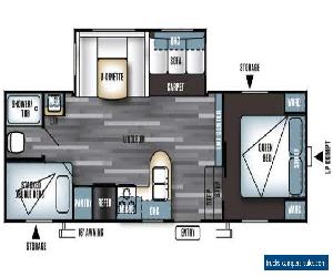 2018 Forest River Salem 26DDSS Camper