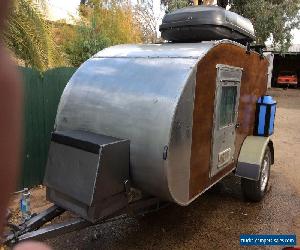 Teardrop camper 2012 sleeps 2 aircond fridge freezer reg til oct tv DVD  for Sale