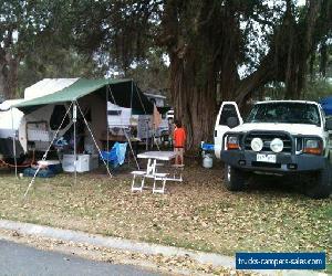 2003 track trailer T-Van off road camper with full awning tvan for Sale