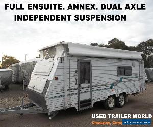 COROMAL FULL ENSUITE CARAVAN WITH ANNEX, DUAL AXLE, INDEPENDENT SUSPENSION ETC for Sale