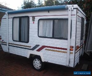 caravan 13ft Windsor pop top (as good as new)