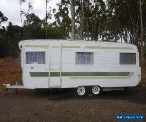 FRANKLIN 19 1/2FT CARAVAN,BUNKS, ISLAND D/BED, FRONT KITCHEN, NEW TYRES & WHEELS