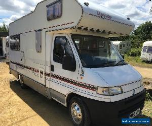 Fiat Ducato 14 TD LWB  2500cc Motorhome 1996 with canappy 