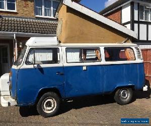 VW T2 Westfalia Campervan Pop Top 1978 LHD volkswagen Project restoration van