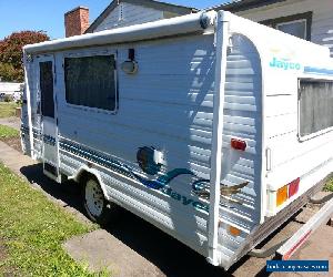 caravan pop top jayco freedom 14 ft 2000 mdl no reserve