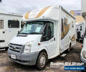 2008 Sunliner Holiday White & Brown M Motor Home