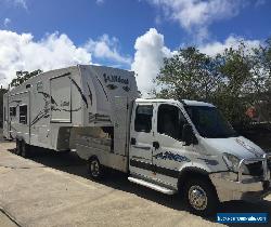 PACKAGE: 33FT FIFTH WHEELER CARAVAN & IVECO DUAL CAB for Sale