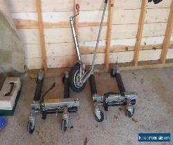 Two Hydraulic Vehicle positioning Jacks for Sale