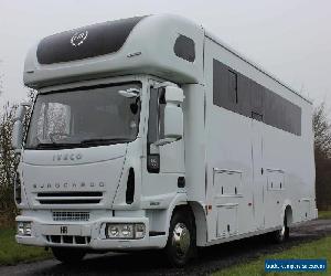 Luxury Race Transporter Motorhome with living and Garage new build to order 