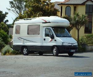 Auto-sleeper Talisman motor home on Peugeot Boxer 2.8 HDI. Cornwall