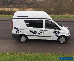 mercedes-benz vito 113 cdi long 2 berth high roof camper conversion