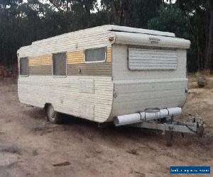 caravan spaceline caravan poptop retro caravan ganny flat spare room 