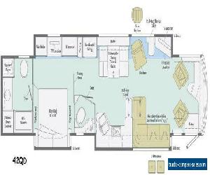 2015 Itasca Ellipse 42QD Camper