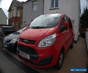 Ford transit custom 2015 limited camper