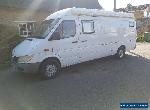 Mercedes Sprinter 313CD LWB High top motor home camper conversion motor racing  for Sale