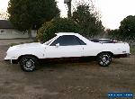  chevrolet el camino pick up 1983 SS super sport V8 auto. need an rv camper.  for Sale