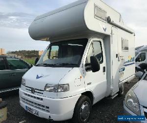 Pilote Atlantis 34 Motorhome 4 Berth 2002 40,700 miles Over Cab Bed Rear Bthroom for Sale