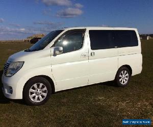 Nissan Elgrand Campervan