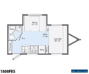 2019 Winnebago Micro Minnie 1808FBS