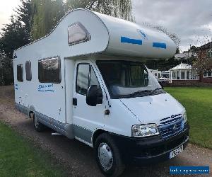 SWIFT SUNDANCE 630 6 BERTH MOTORHOME  FIAT DUCATO 2.8 JTD REAR LOUNGE