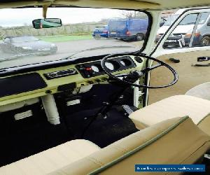 VW camper T2 1972 crossover model with custom built interior