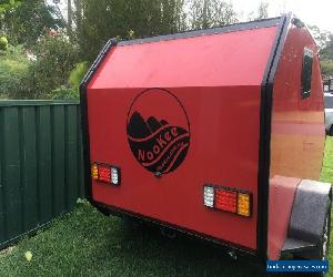 Teardrop camper caravan modern solar brand new with awning