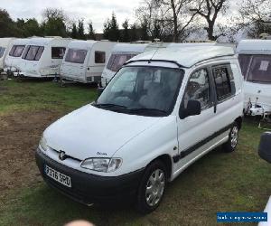 Peugeot with Provence Stimson 2 berth motor home 1998 pop up roof 