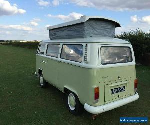 VW camper T2 1972 crossover model with custom built interior