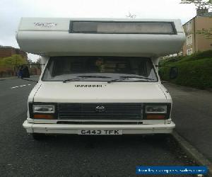 Talbot pilote Express 1300P   motorhome 5/6 berth 2.0 L Petrol 1990  Model